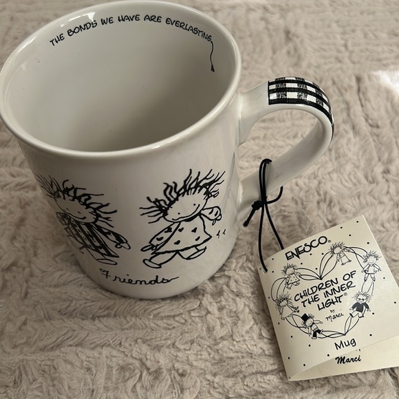 Enesco Children of the Inner Light - stoneware Friends gift mug - New with tags - Picture 6 of 16